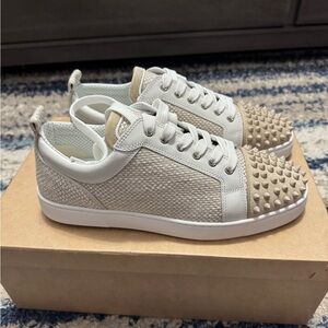 Christian Louboutin Louis Junior Spikes Orlato Sneakers